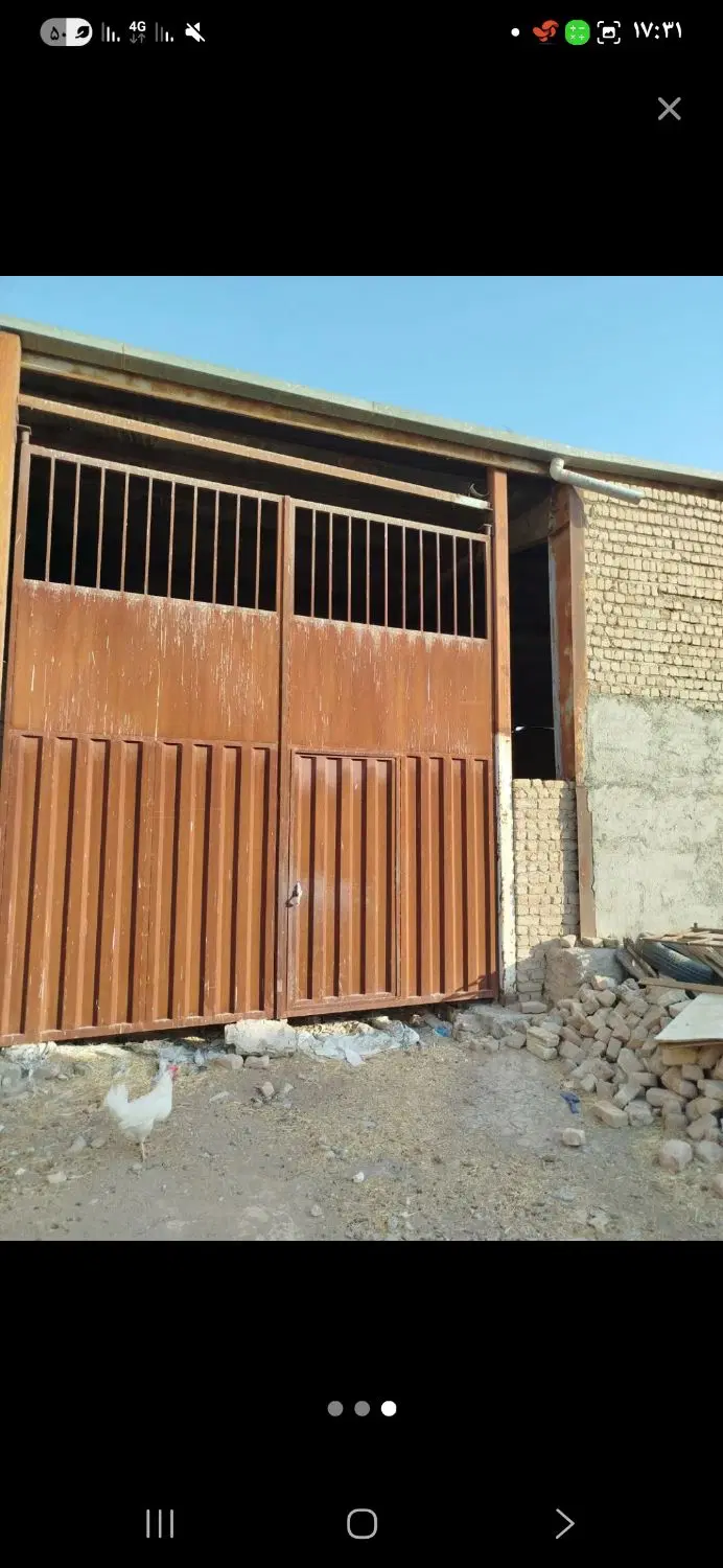 زمین کارگاهی سوله انباری ۲۶۰ متر