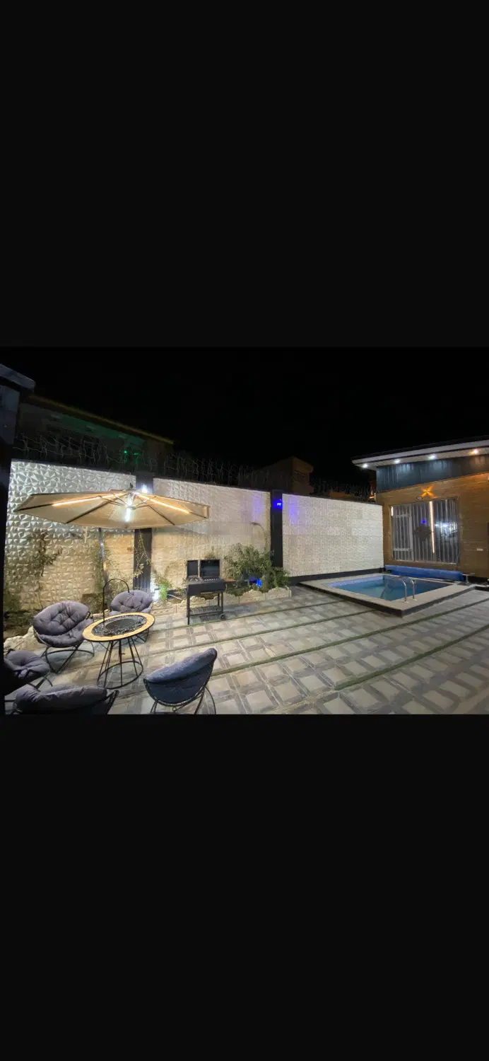 ویلا استخر دار ابگرم _ساعتی _روزانه