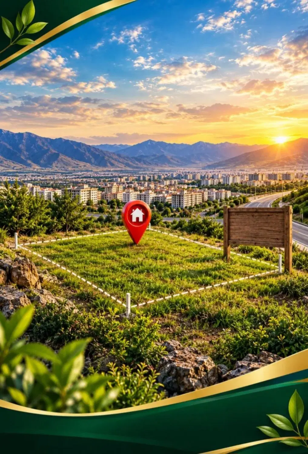 فروش زمین مسکونی۲۲۸متر گورک سادات