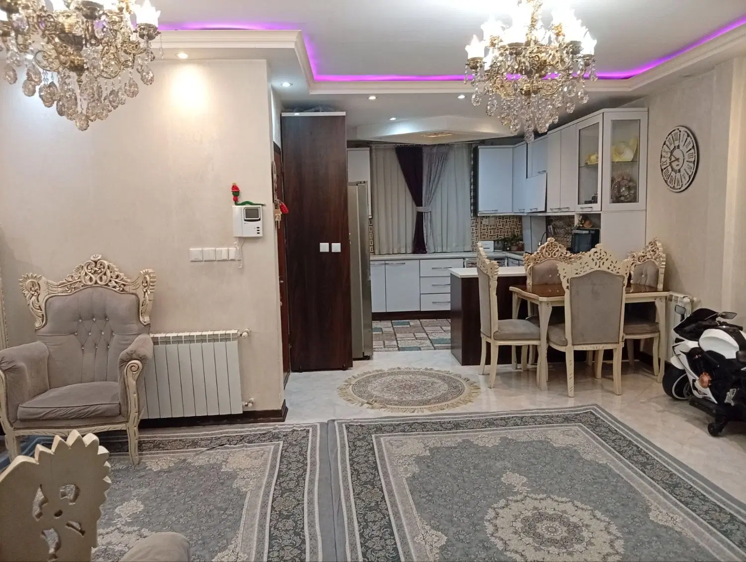 ۶۱ متر دو خوابه فول بازسازی