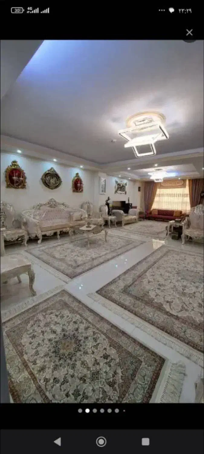 125 متر _3 خواب_ فول امکانات_سالن پرده خور
