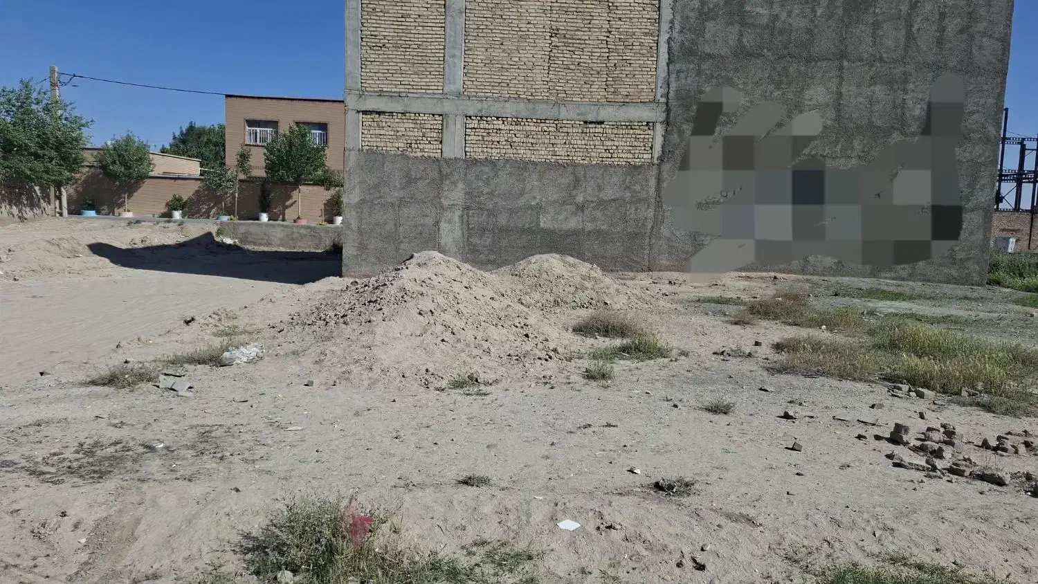 ۱۳۳متر زمین آماده ساخت