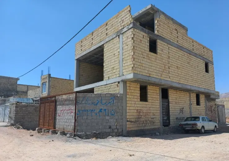 فروش سفت کاری دوطبقه ونیم