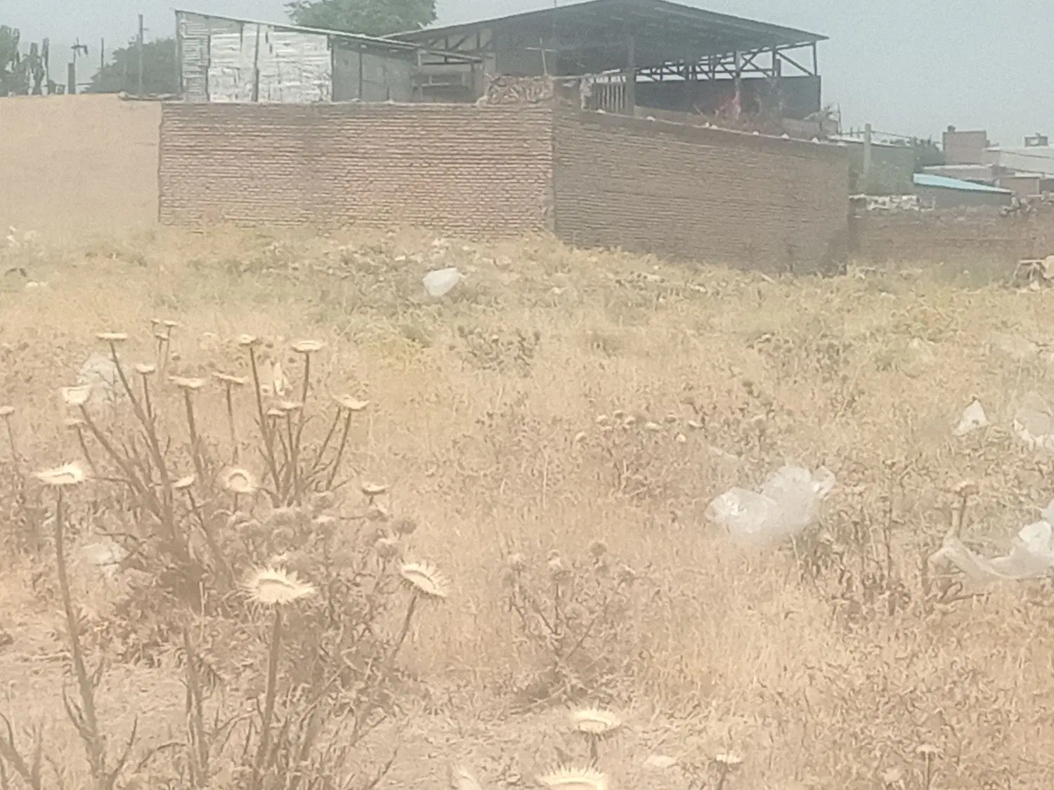 زمین پشت باسکول محمدی
