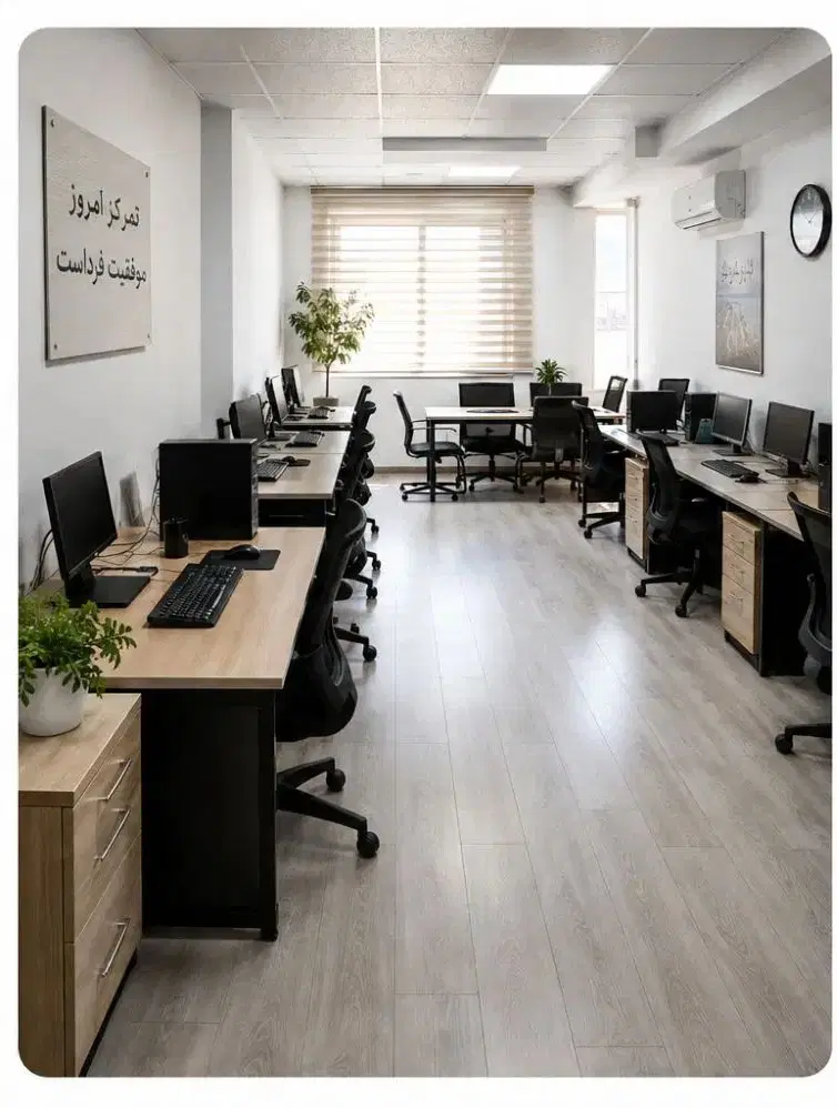 دفتر اداری ۷۵ متری کنار شهرداری منطقه ۴