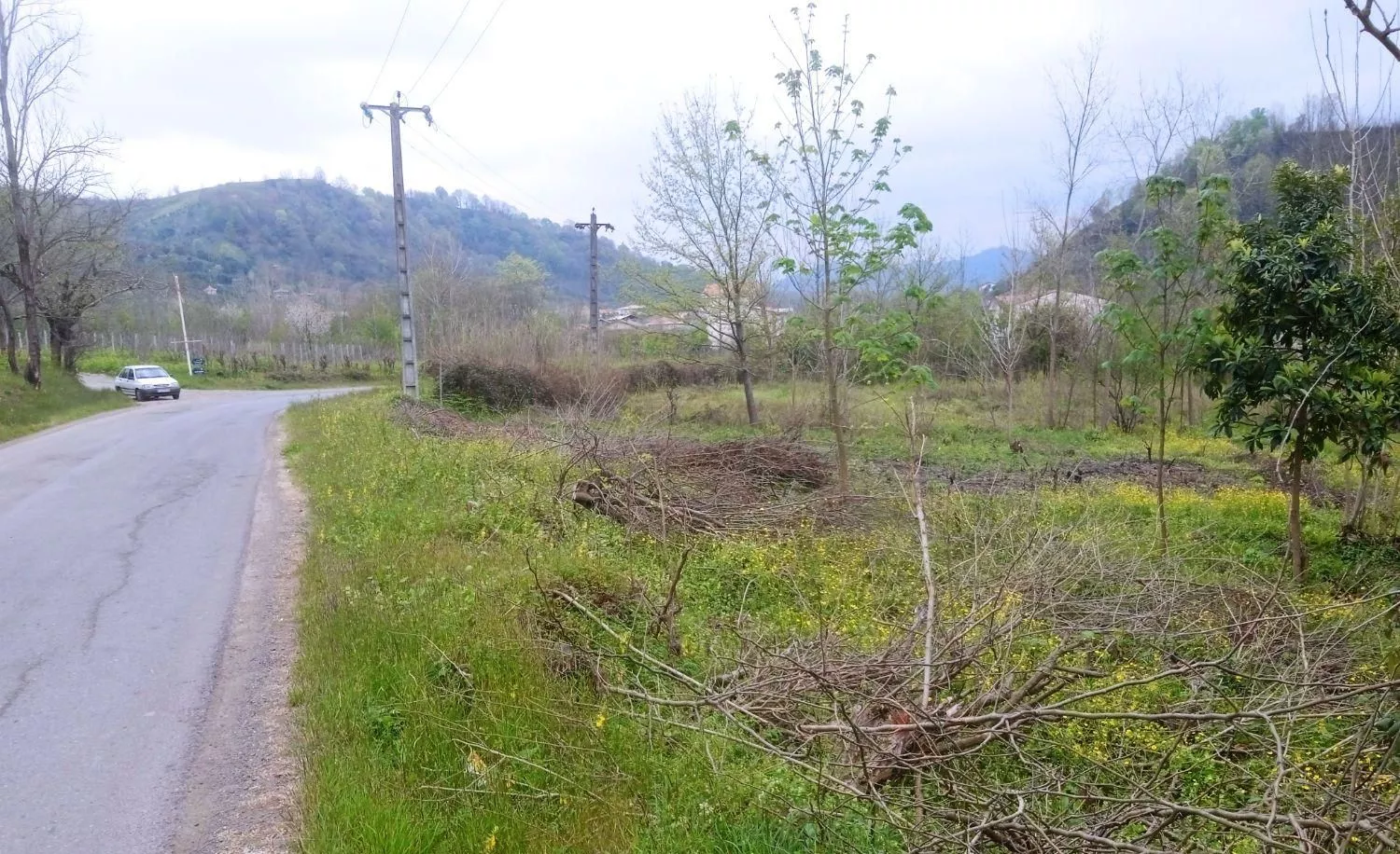 فروش_تهاتر زمین 1995متر بر اصلی روستای دره جیر