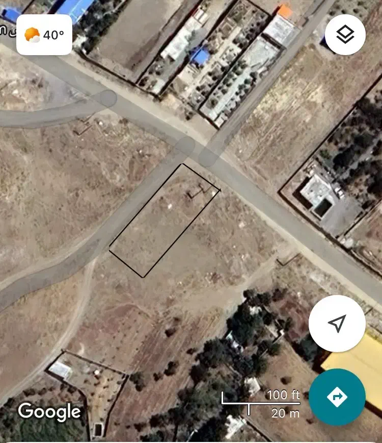 زمین چشمه قصابان مناسب سوله و باغ