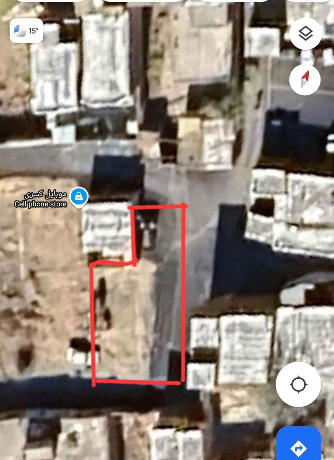 زمین مسکونی واقع در خیابان امام