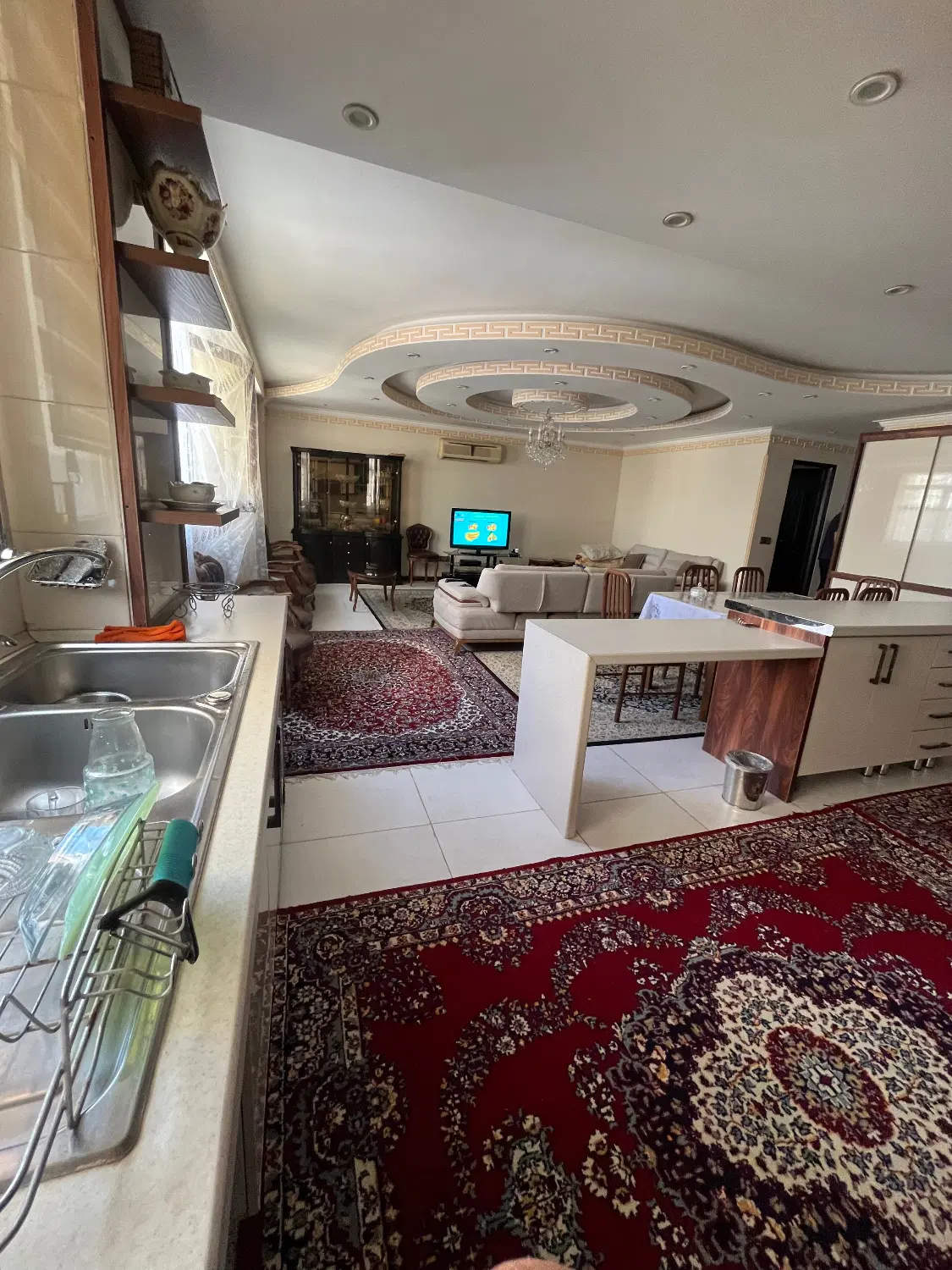 120متر دوخواب،فول امکانات