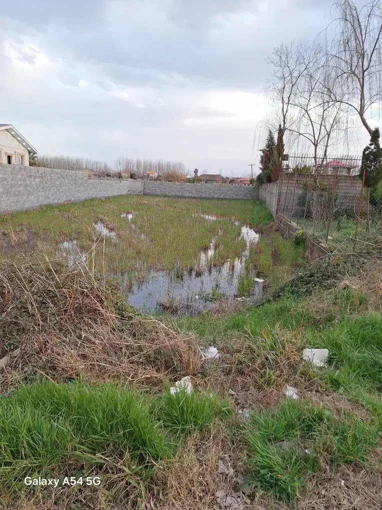 فزوش‌زمین مسکونی بر جاده اصلی چاف
