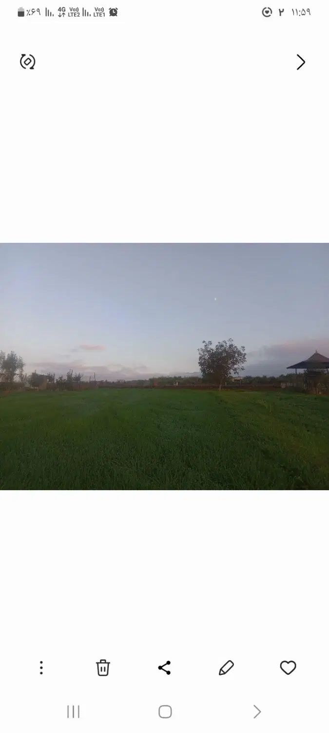دو قطعه زمین در روستای نوچمن ۴۵۰و۱۵۰۰متر