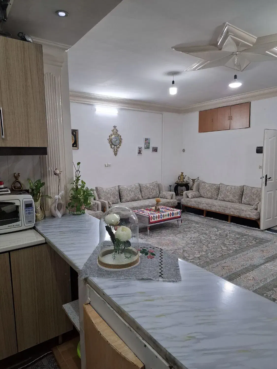 خانه ویلایی با دو مغازه تجاری