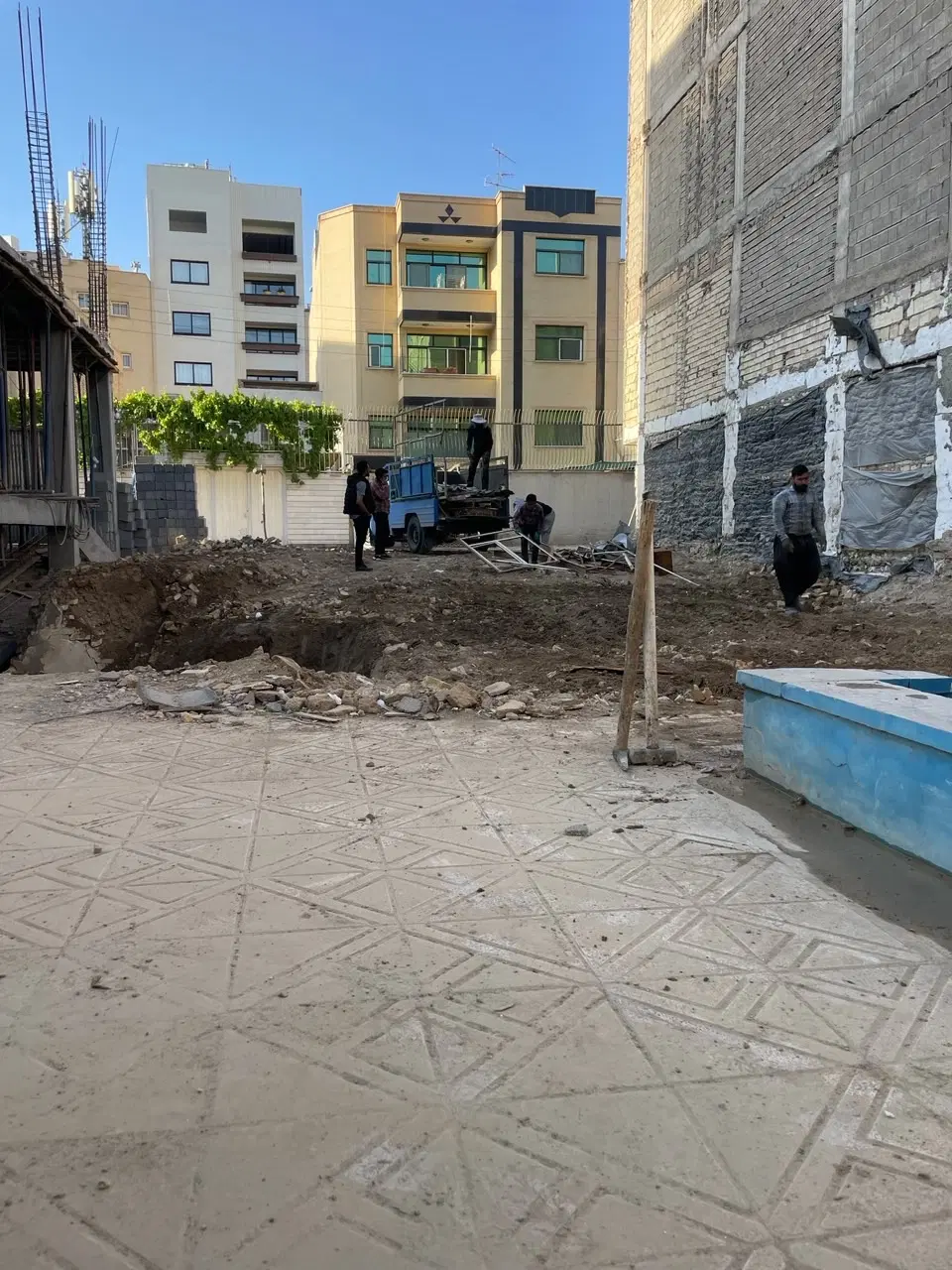 زمین اماده ساخت معاوضه با تجاری