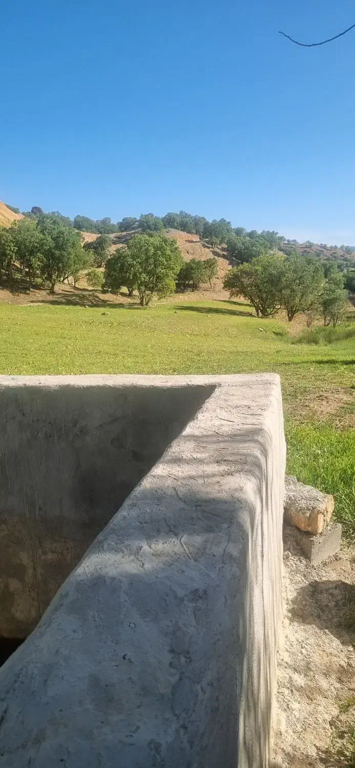 زمین باغی در بهترین لوکیشن با چشمه چهارفصل پر آب