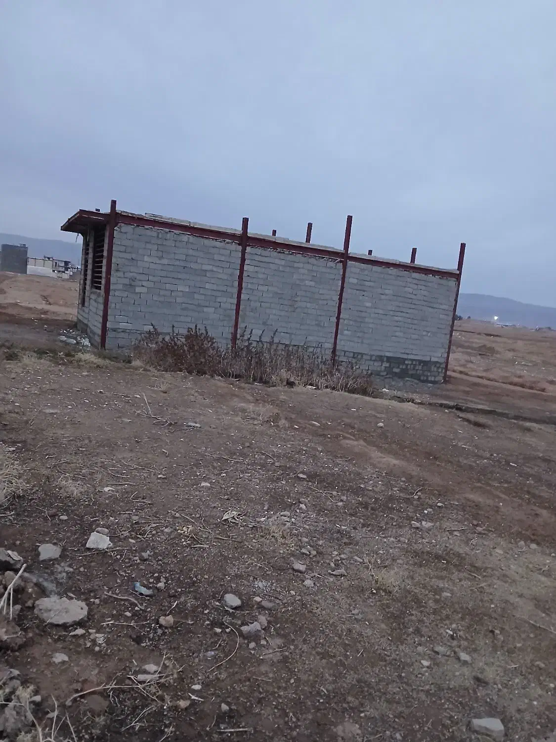 زمین ساختماتی  اول روستای باباقلی اخر هفت تیر