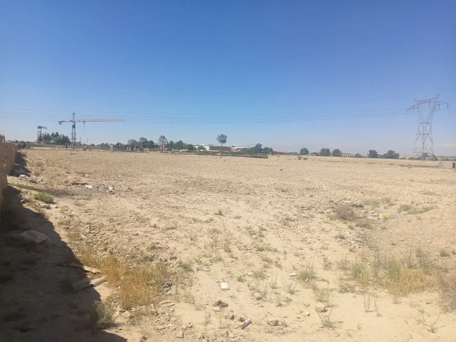 فروش زمین و ملک کلنگی