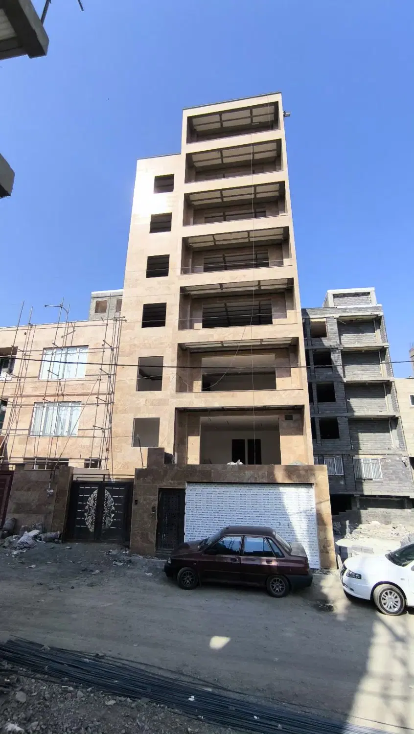 طبقه ششم به صورت مشاعات تکمیل پارکینگ دار دوشان