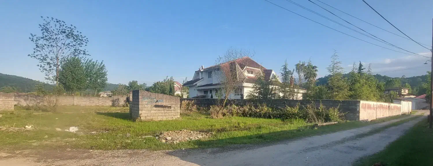 فروش زمین به متراژ ۳۷۸ متر با جواز ساخت