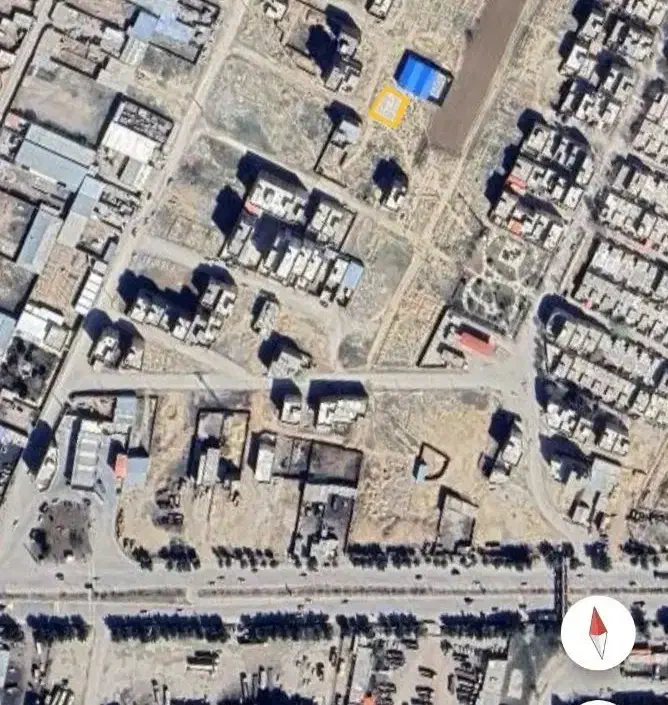 زمین جنب شهرک حکمت