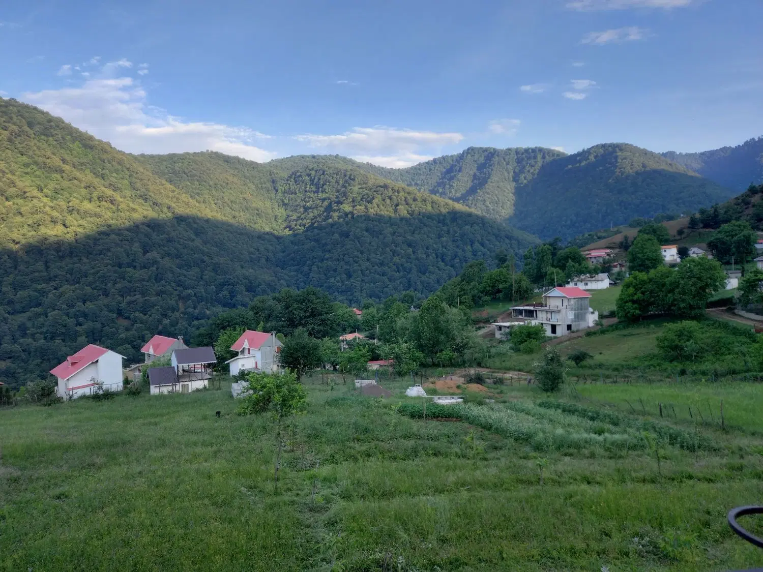۵۰۰متر زمین ییلاق زیبای انل روشنده