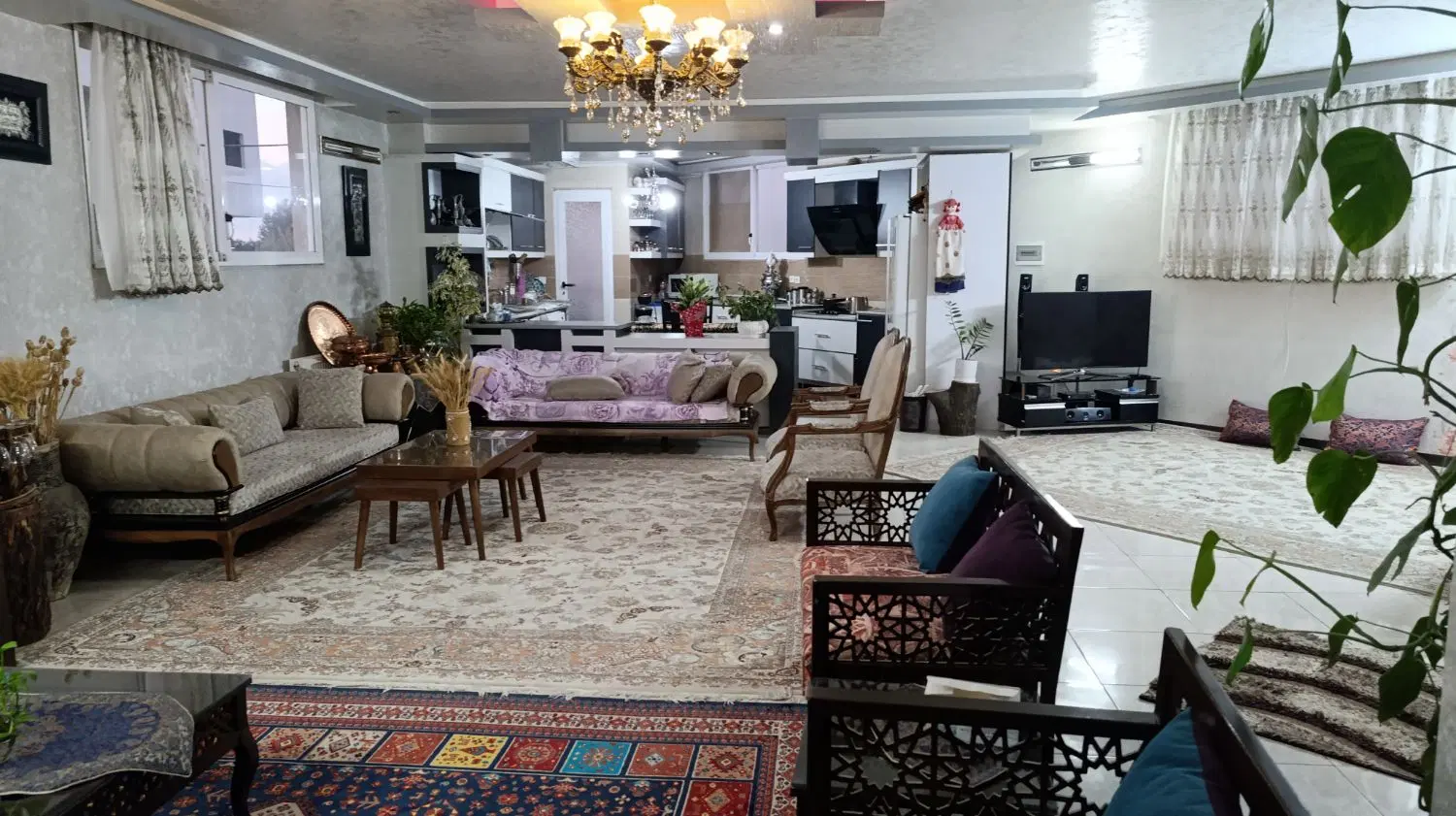 فروش آپارتمان سه خوابه روشن دشت