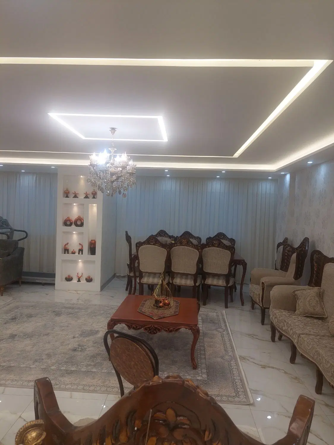 فروش آپارتمان 170 متر طبقه اول گرمایش از کف 3 خاب