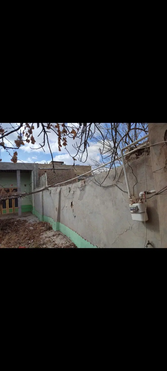 فروش خانه ویلایی کلنگی قدیمی قهنویه مبارکه