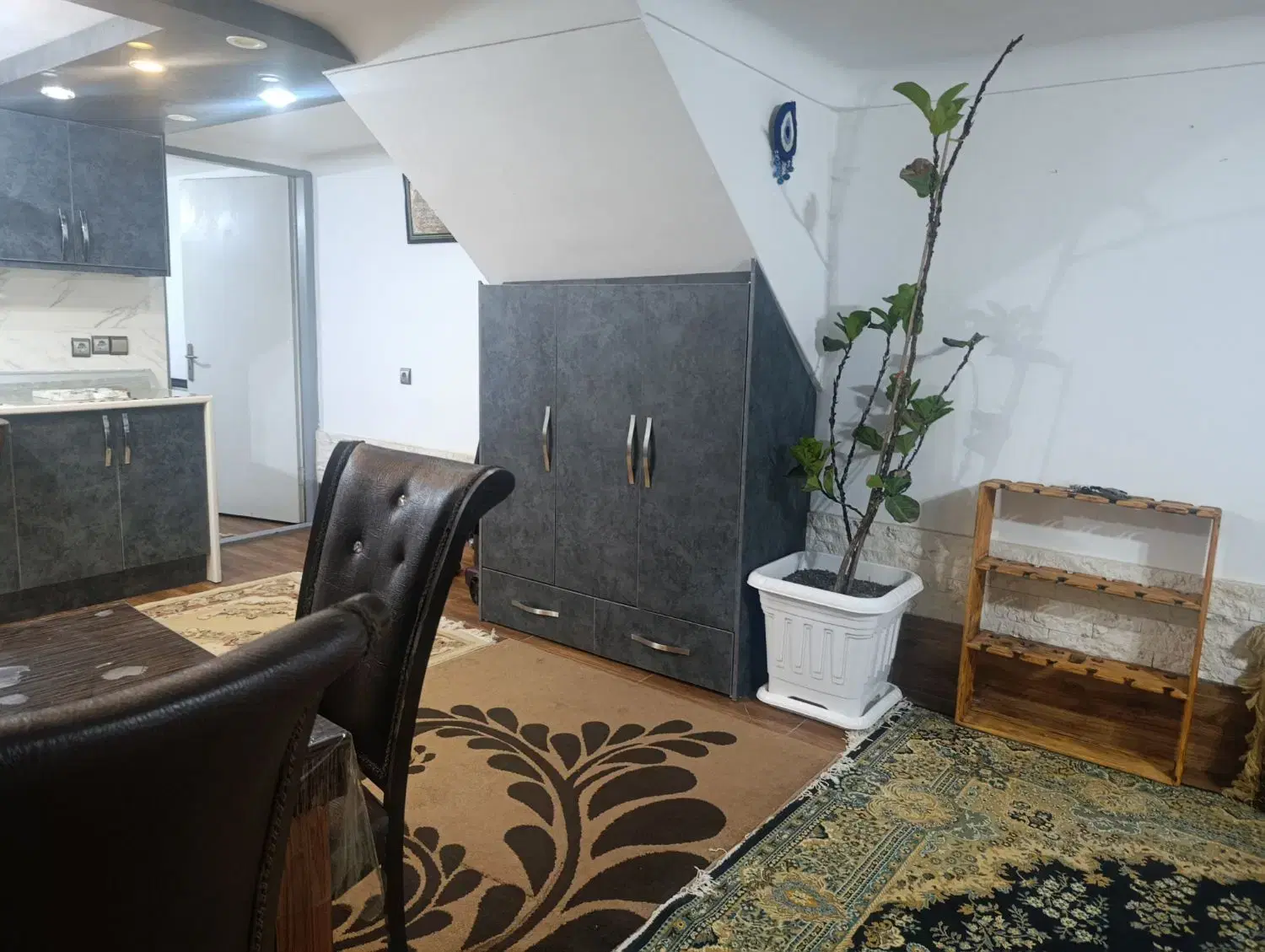 اجاره سوئیت یک خوابه نوساز با پارکینگ
