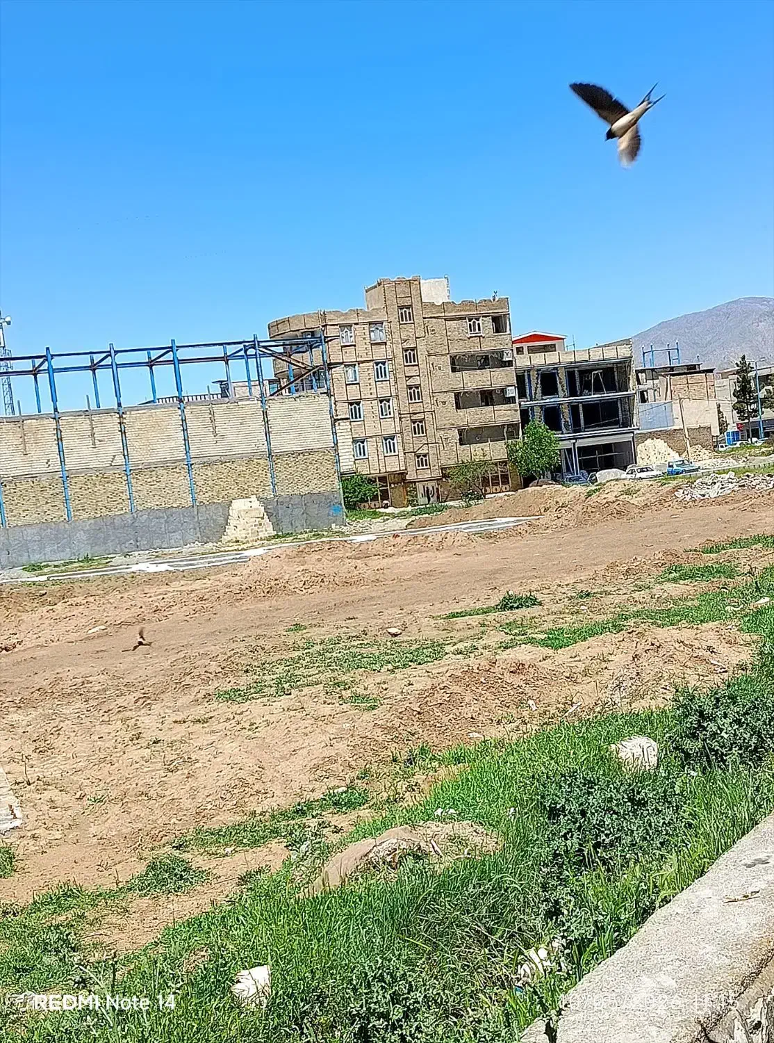 فروش زمین به مساحت ۱۰۰ متر در خیابان مطهری