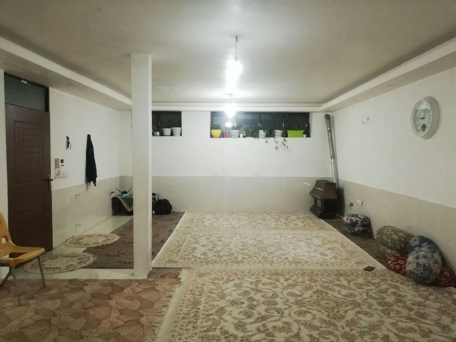 زیرزمین مسکونی۹۶متری،۵سال ساخت