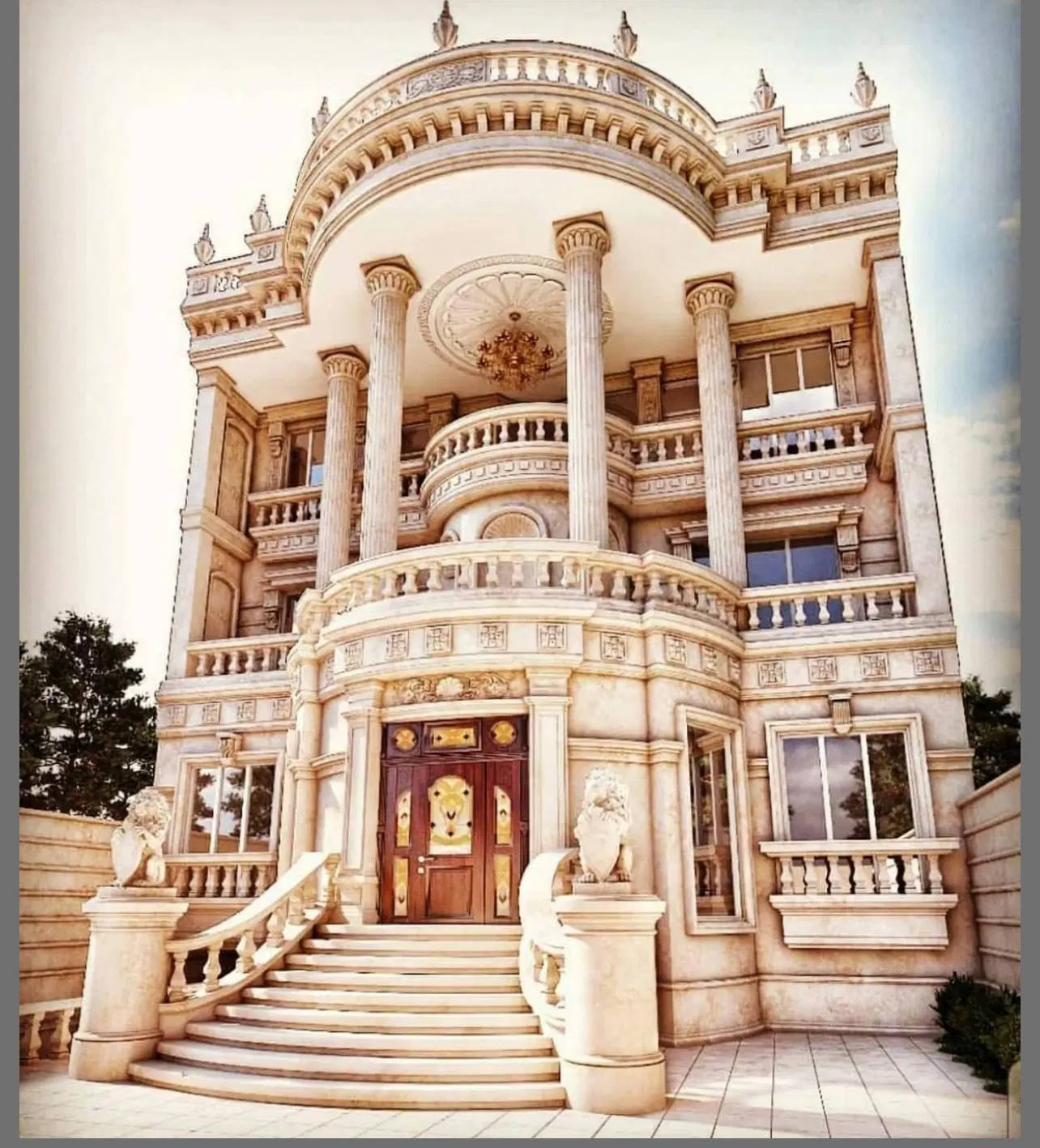 منزل ویلای ۶۰۰ متری