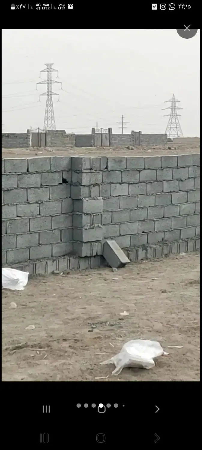 زمین ۱۴۰ متری کانال نوربخش دینان