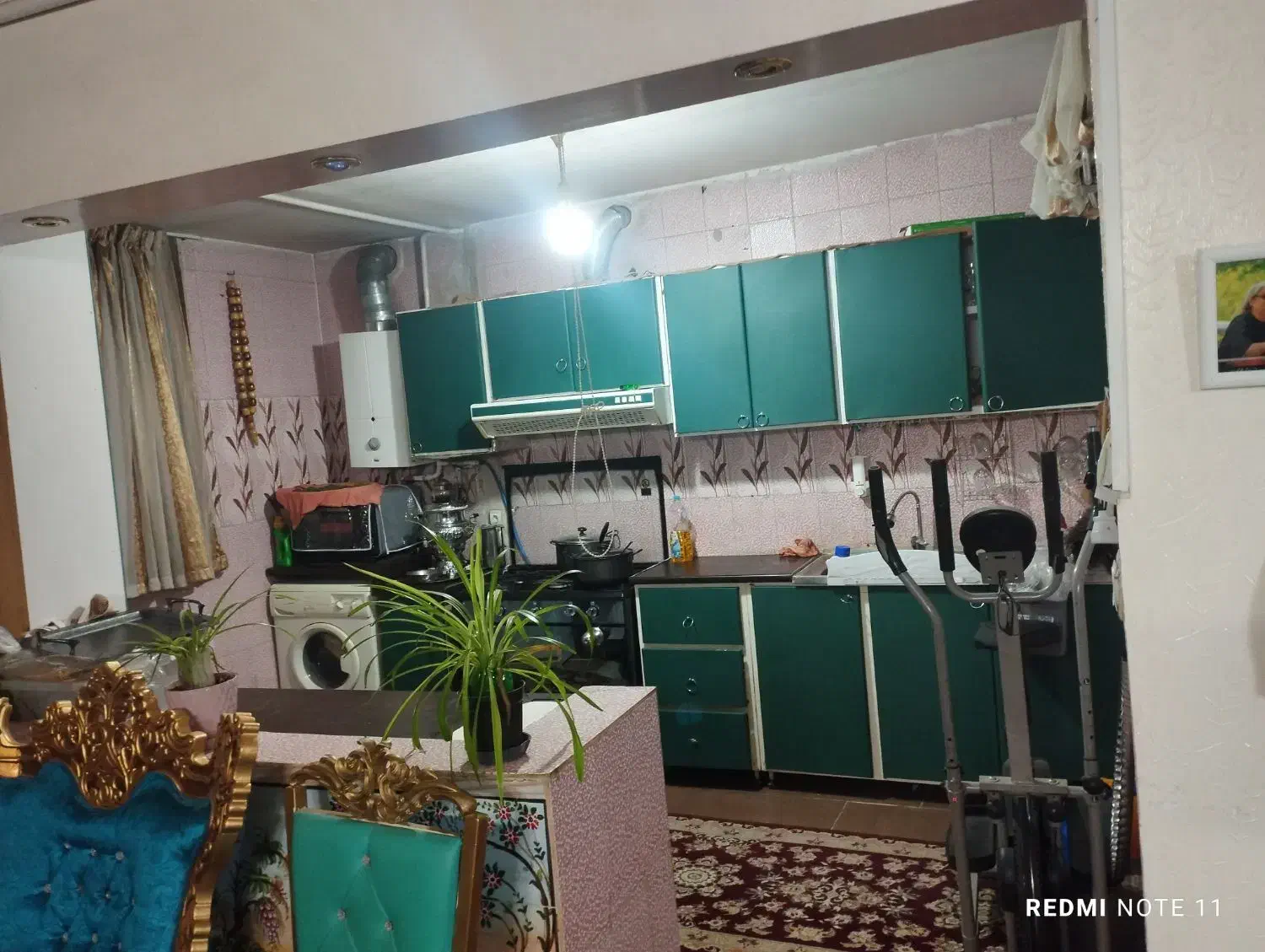 خانه دوطبقه با تجاری
