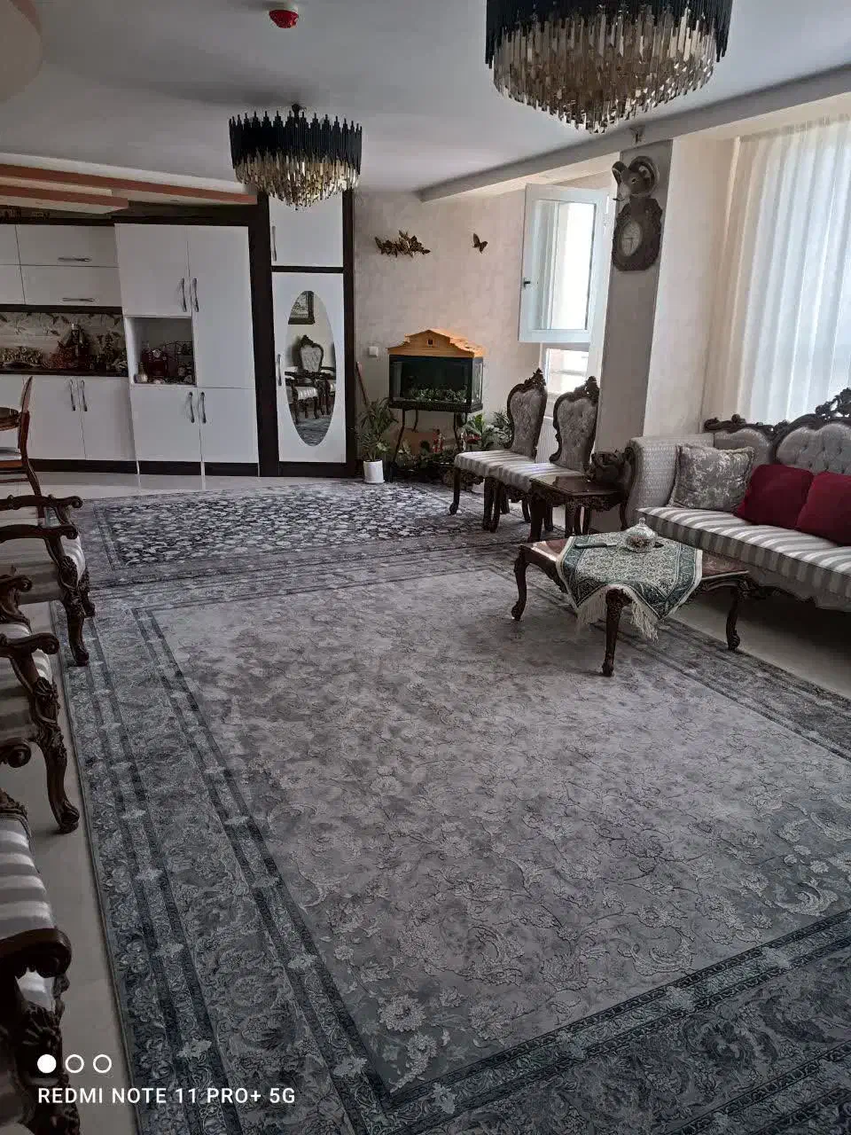 واحد ۱۱۸متر،سه خواب،معاوضه با همکف یا ویلایی