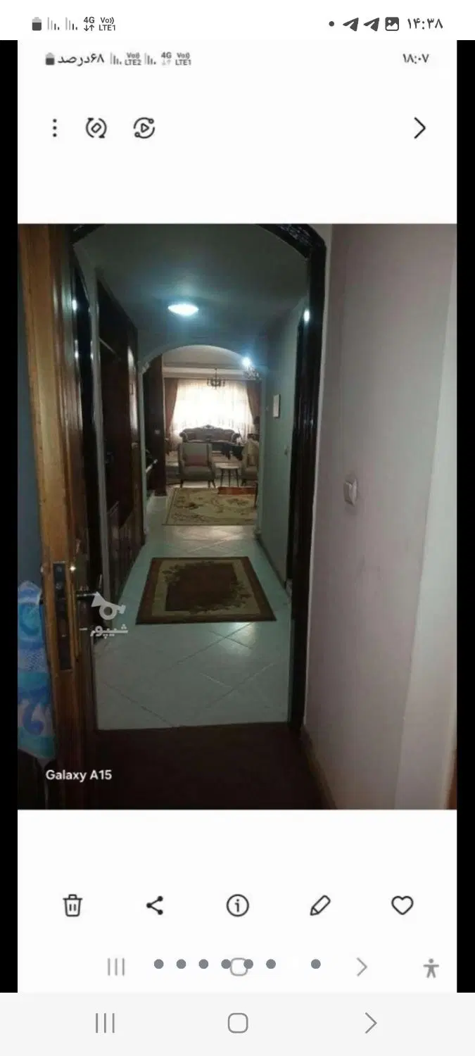 رهن و اجاره  طبقه اول  دو خوابه