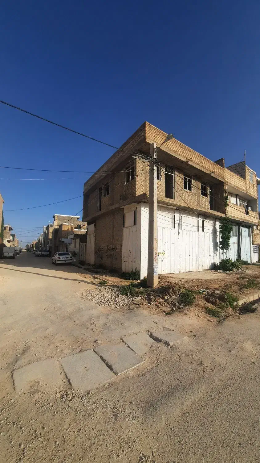 فروش اسکلت طبقه بالا دو واحدی گردخون
