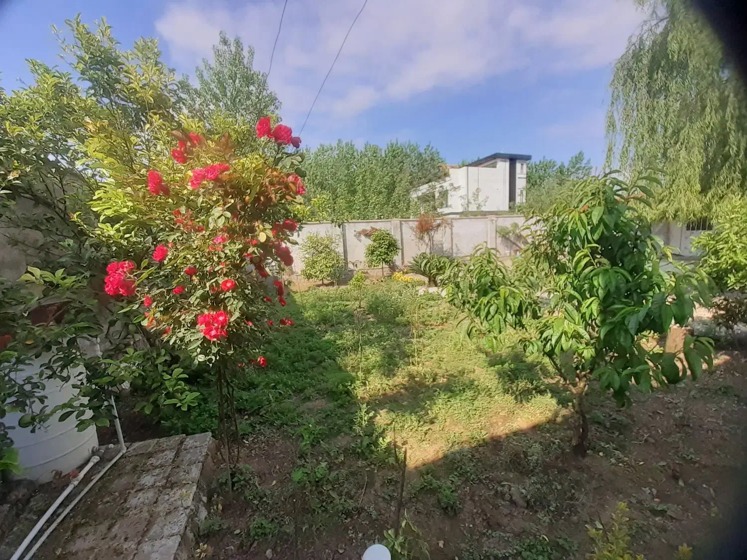 زمین جاده انزلی روستای للکا
