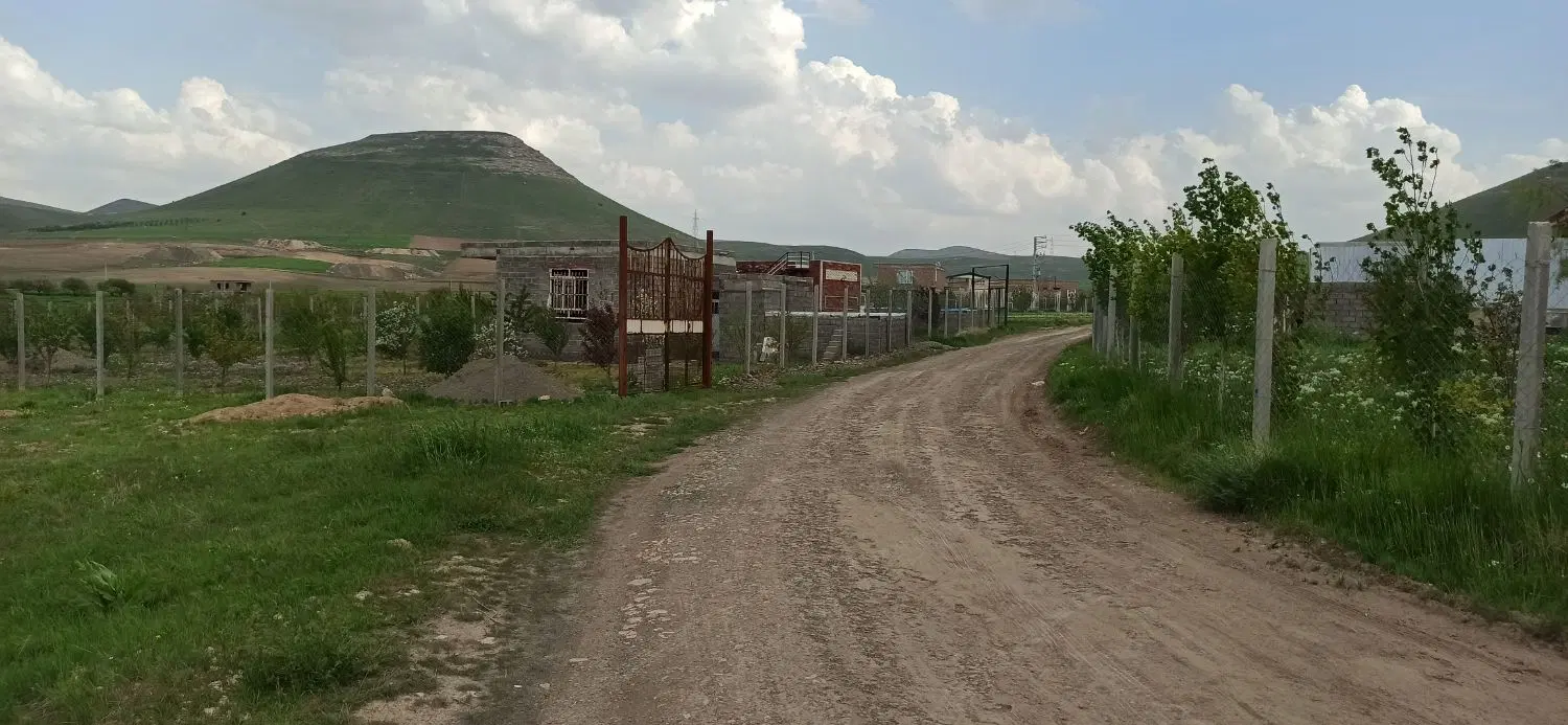 زمین خانه باغ