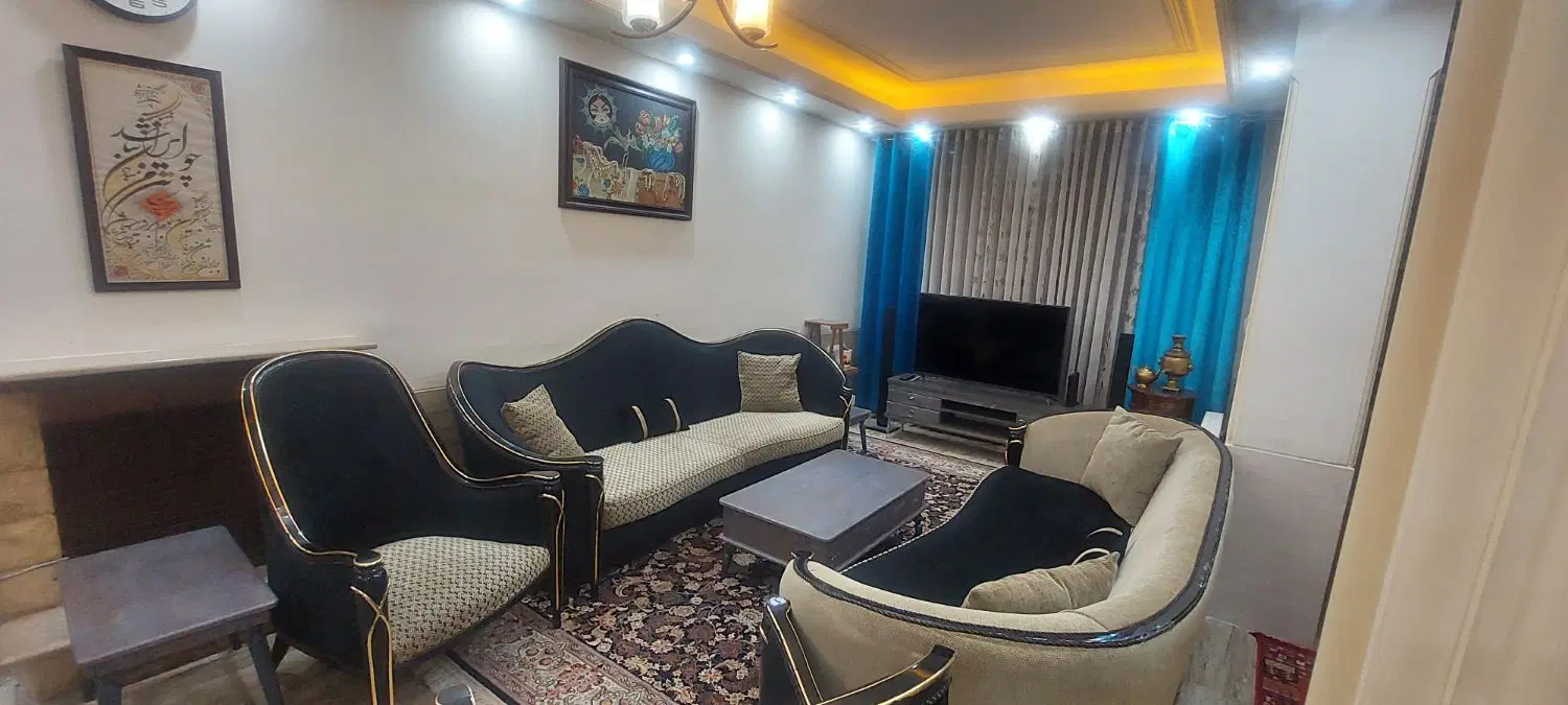 مبله دو خوابه نزدیک باغ عفیف اباد