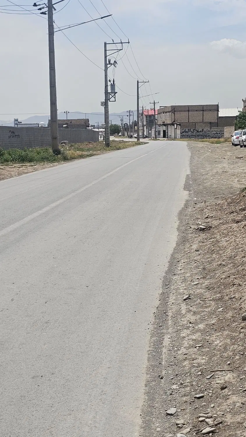 زمین دوردیوار600مترملکی تجاری صنعتی