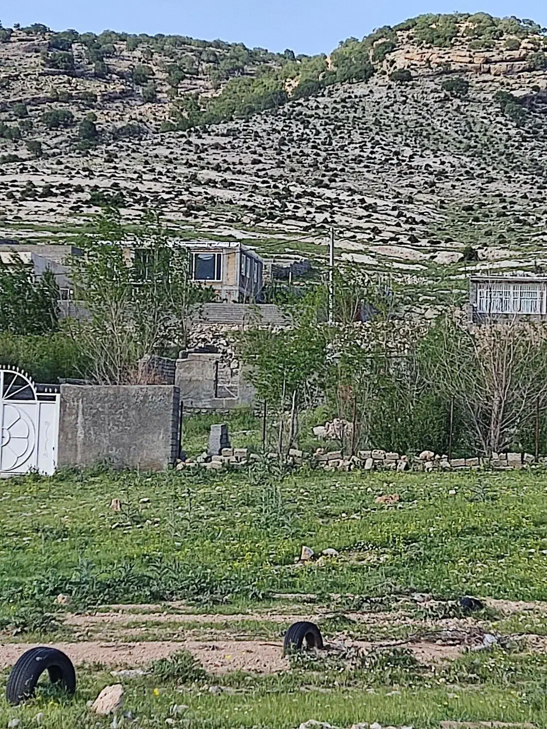 زمین چسبیده به روستای خرابانان سفلی 800متر  توافقی