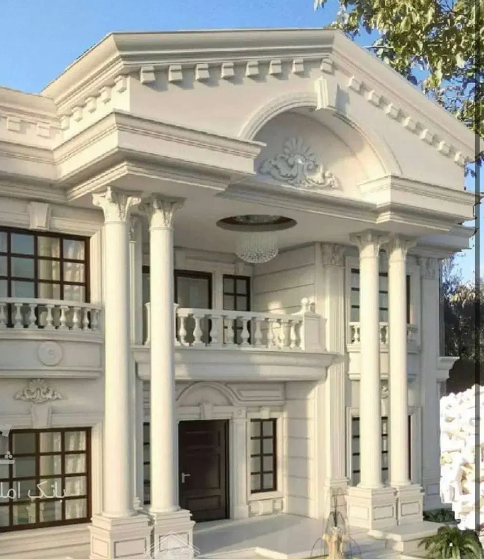 خانه باغ نیم ساز طرح هندی کران