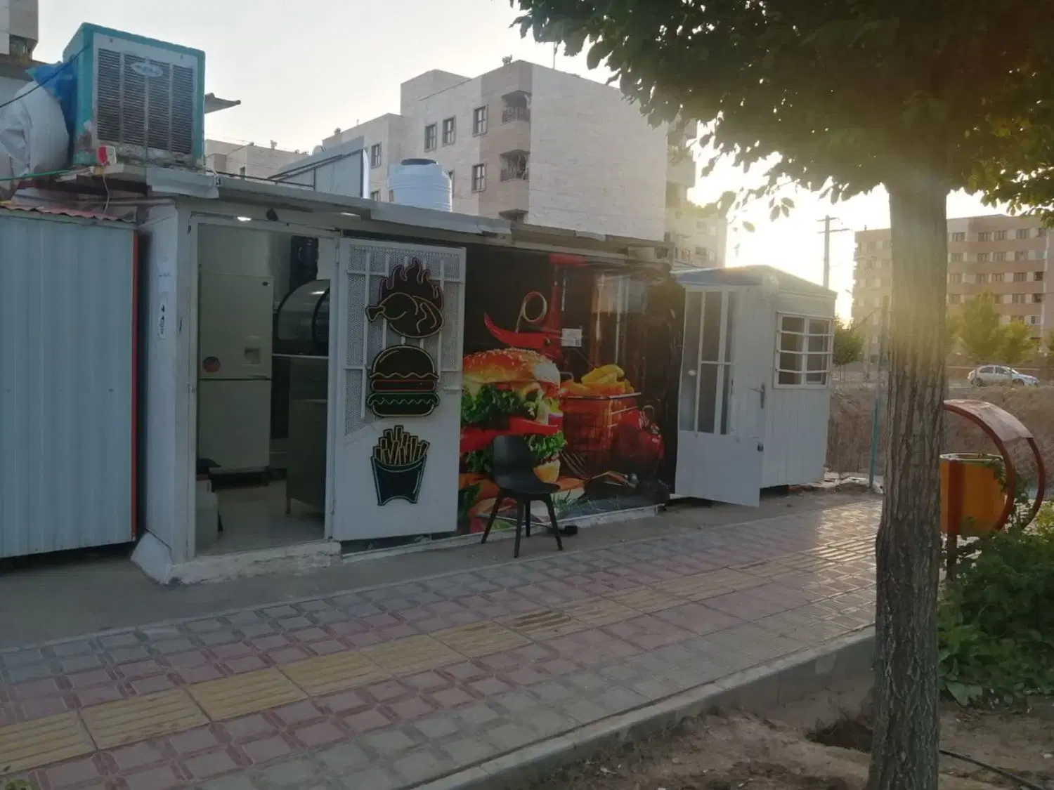 اجاره کانکس و فست فود