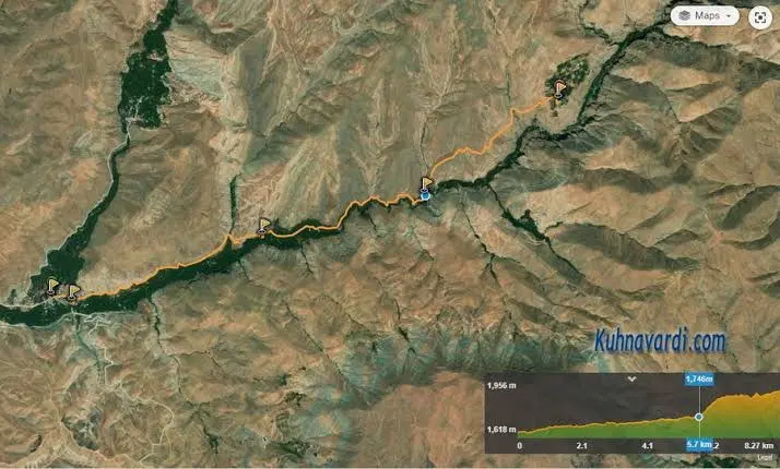 کردان برغان بین سورهه وبریان چال