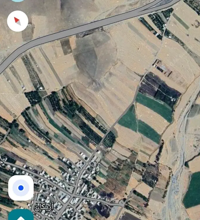 فروش زمین کشاورزی  کیلومتر ۵تویسرکان کنگاور
