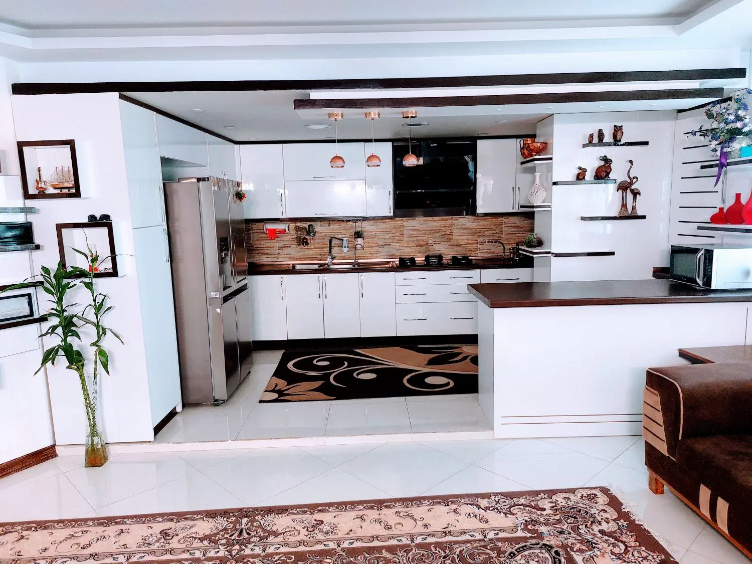 رهن و اجاره آپارتمان دو خوابه لوکس
