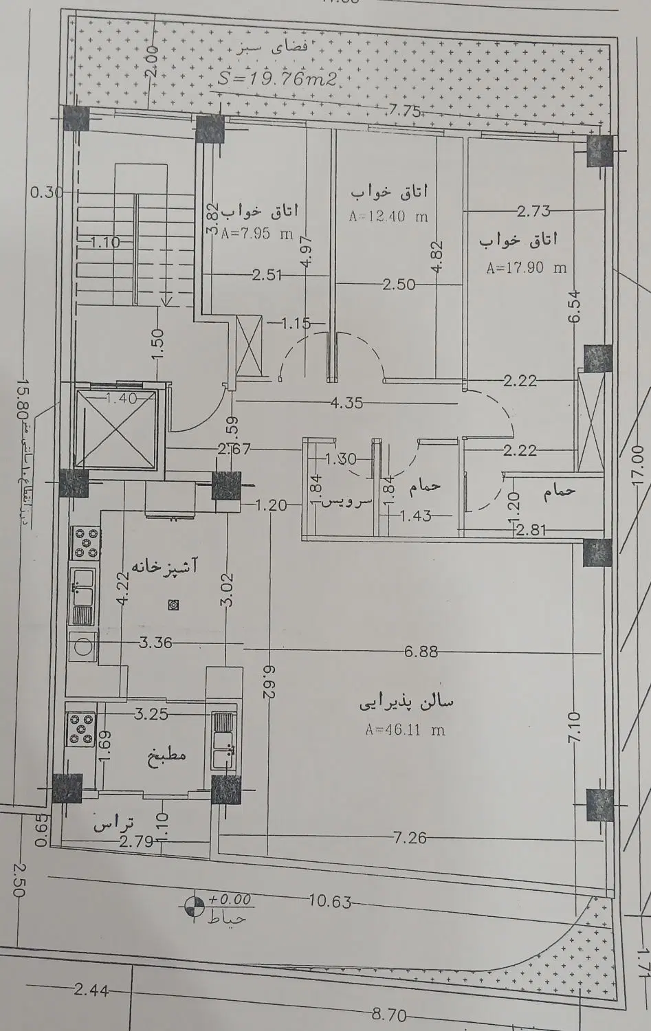 پیش فروش آپارتمان در شمسی پور