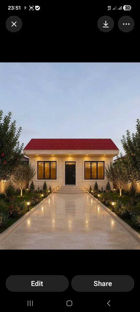 زمین مسکونی مناسب ویلا
