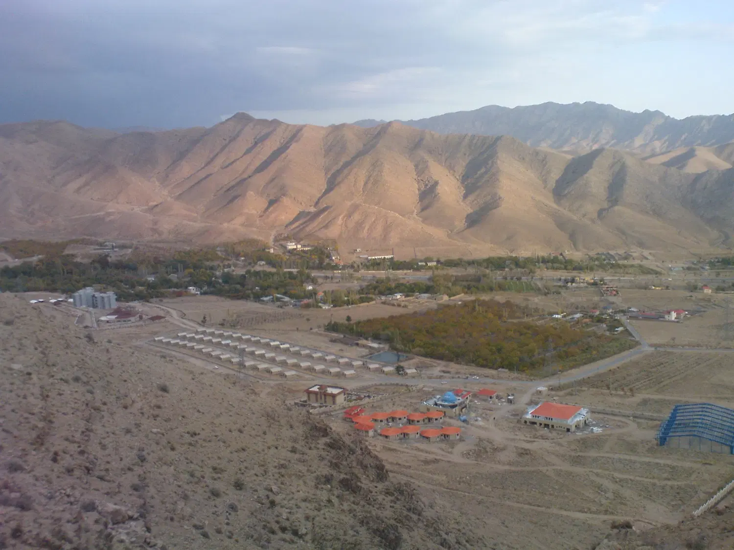 زمین دربند نزدیکی منطقه شهمیرزاد