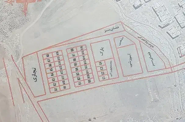 زمین مسکونی شهرک گلستان شمالی